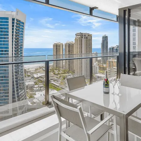 Circle On Cavill 25Th Floor With Ocean Views - Coasthm Apartment Gold Coast Exterior photo